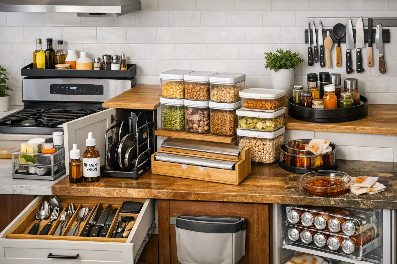 Best kitchen organization gadgets under 100 2026